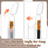 Exclaith 2 Pack 2 Pack Chopstick Case, Plastic Utensil Holder Travel Box with Side Opening Portable Reusable Flatware