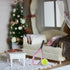 STOBOK Kids Mini Toys Badminton Set, Mini House Tennis Set, Miniature Tennis Racket Photography Props