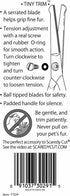 SCAREDY CUT NO Buzz Dog Clippers, Tiny Trim Safety Scissor, Silent Low Noise Grooming Clipper, Right Handed Pink