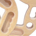 Generic Hangboard Rock Climbing - Wood Anti-Slip Grip Blocks for Finger Strength and Pull-Up Training, Durable Climbing