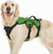 rabbitgoo Escape Proof Dog Harness, Reflective No Pull Vest, Soft Padded, Adjustable, Large, Green