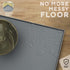 Dog Food Mat with Raised Edges, Waterproof Silicone Pet Food Mat for Food and Water, Easy Clean