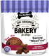 Three Dog Bakery Soft Baked Meaty Woofers, Chicken and Apple Flavor, Premium Dog Treats, Brown, 25 oz.