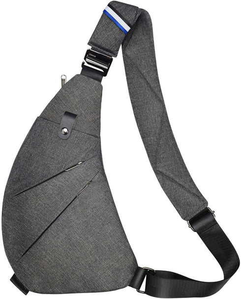 Sling Bag Chest Backpack - Casual Daypack Shoulder Crossbody Lightweight Anti Theft Outdoor Sport Travel for Men Women