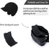 Winter Hats for Men - Fuzzy Fleece Lined Beanie with Ear Flaps and Visor Brim for Outdoor Warmth