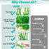 Hamiledyi Aquarium Plastic Plants - Tall 23 Inches Fish Tank Decorations, Artificial Green Water Plants (2 PCS)