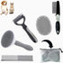 5PCS Grooming Kit for Dog,Puppy- Deshedding & Slicker Brush for Short-Haired Pets,