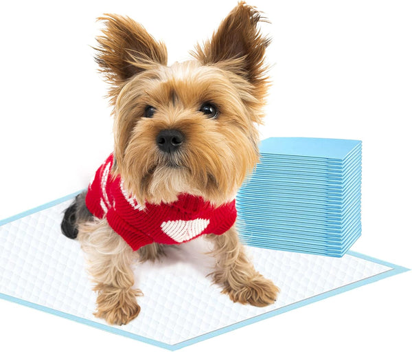 UKIYOE Dog Training Pads, Leak-Proof 6-Layer Puppy Potty Pads with Quick-Dry Surface -