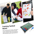 Ciieeo Soccer Training Board Aluminum Alloy Sports Ball Training Board for Football Match Strategy Planning