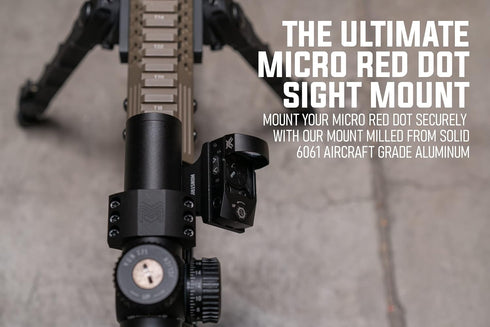 Montrum 45 Degree Offset Micro Red Dot Mount