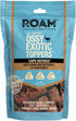 ROAM Ossy Exotic Dog Topper, Sustainably Raised Ostrich Meat, Non-GMO Dog Treats, 4 Ounce
