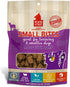 PLATO Pet Treats Air Dried Small Bites Dog Treats, Natural Real Meat & Lamb, 2.5oz, Grain Free & High Protein