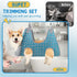 Supet Dog Grooming Hammock for Small Dogs and Cats, Coral Blue, Relaxation Restraint for Nail Trimming