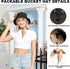 Packable Waterproof Bucket Hat for Women and Men, UV Protection Sun Hat
