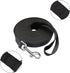 Nylon Training Dog Leash for Small Medium Large Dogs, 30ft Long Leash for Obedience Recall Training, Camping (Black)