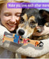 2 Pack Screaming Rubber Chicken Dog Squeaky Toy - Latex Chew Molar Dog Toy (Pirate)