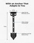 KEMIMOTO Boat Anchor, Kayak Anchor, Jet Ski Anchor for Shallow Water Safety Kit