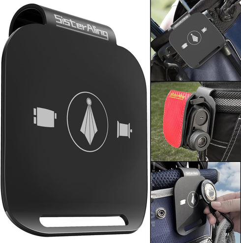 Golf Bag Metal Landing Pads for Magnetic Golf Towel - Quick Access to Golf Equipment and Accessories, Golf Gift