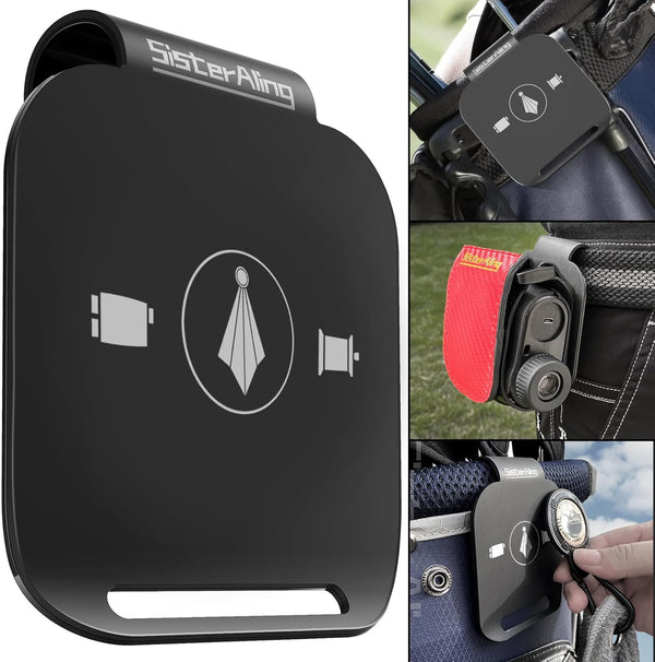 Golf Bag Metal Landing Pads for Magnetic Golf Towel - Quick Access to Golf Equipment and Accessories, Golf Gift