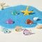 48 Pcs Mini Resin Fish Figurines, Glow in The Dark Tiny Fish Ornament Decorations for Aquarium Fish Tank