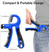 KDG Hand Grip Strengthener, 2 Pack Adjustable Resistance 10-130 lbs Forearm Exerciser, Grip Strength Trainer for Muscle