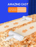 Pet Hair Remover - Reusable Tool for Couch, Clothes, Car Seat, Carpet, Self-Cleaning Fur Remover for Daily Use