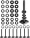 T Slot Bolts for Thule, Yakima Roof Rack Cross Bars, Stainless Square T Track Bolt Adapter for Cargo