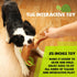 lilfrd Dog Puzzle Toys - Enrichment Squeaky Crinkle Snuffle Treat Dispensing Smart Dog Toys for Boredom