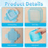 3oz Cans,4 Pack 2.56''/65mm Canned Cat Food Storage Can Container for Cat Airtight Pet Food Sealer with Snap-Lock Cover