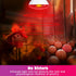 250 Bulb 1 Pack, Bulb LUCKY HERP Infrared Heat Lamp for Chickens - Watts Red Heat Lamp Heat Light for Brooder Coop