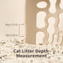 Lady N - Infinity Cat Litter Scoop, Easy Sifting with 8-Shaped Hole Design, Durable ABS Plastic
