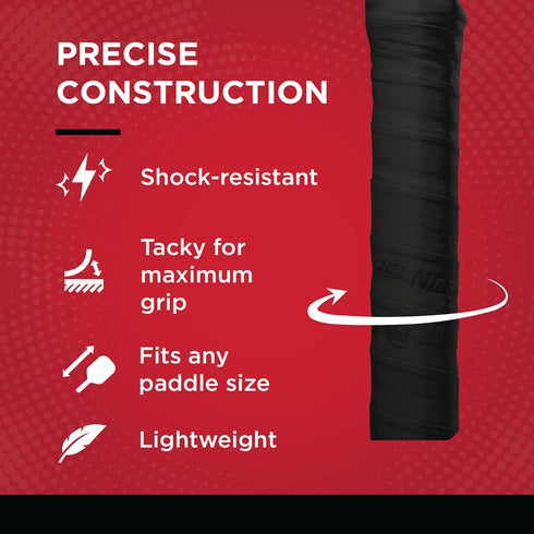 GAMMA Pickleball Supreme Overgrip, Easy to Apply Grip Tape for Paddles, Multiple Color