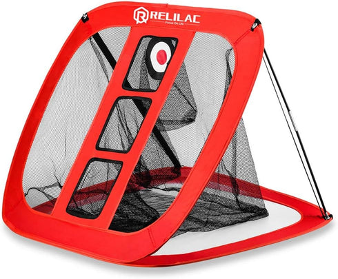 Pop Up Golf Chipping Net - Indoor/Outdoor Target Accessories for Backyard Swing Practice - Great Gifts for Golfers