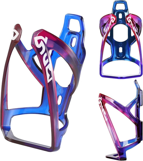 Universal Bike Water Bottle Cage, Durable Ultralight Plastic Holder for MTB, Road Bike, Mountain Bike, 2 Pack