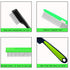 5 Pieces Pet Grooming Comb, Rubber Handle Dog Hair Comb for Removing Eye Mucus, Knots, Mats, and Tangles