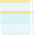 Weewooday 50 Disposable Artificial Insemination Rods for Dog Goat Sheep Breeding (Blue, 8 Inches)