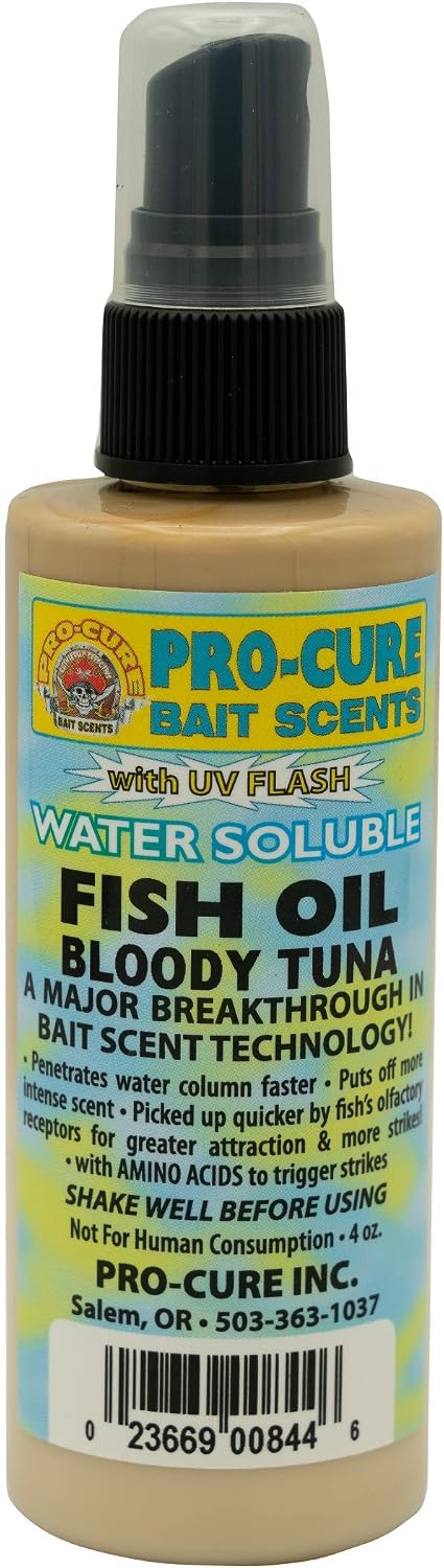 Pro-Cure Bloody Tuna Water Soluble Fish Oil, 4 Ounce