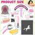 12 Sets Abbylike Pieces Horse Grooming Kit Racing Festival Tack Room Supplies Horse Brush Equine Care Cleaning Kit