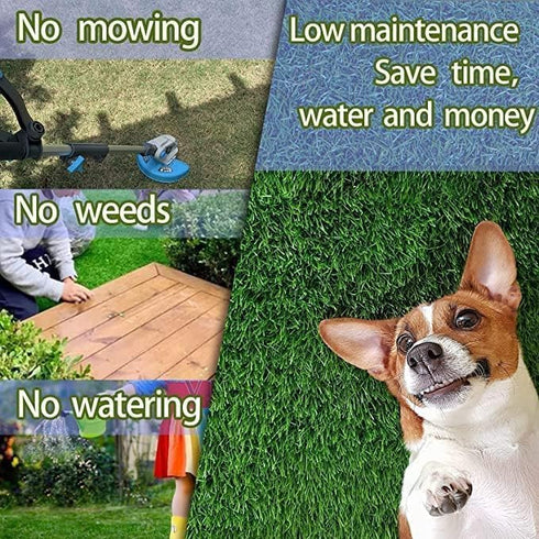 SSRIVER Pad,50.1x30.5In Dog Grass Fake Grass for Dogs,Artificial Grass Pee Pad for Puppies Potty Training Indoor
