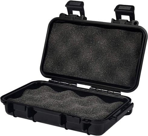 Waterproof Shockproof Box, Plastic Protective Hard Case, Outdoor Survival Box Hard Drive Case, Airtight Storage