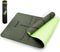 Robust Yoga Mat - 1/4" Thick Non-Slip with Position Lines, Includes Strap & Storage Bag, Eco-Friendly TPE