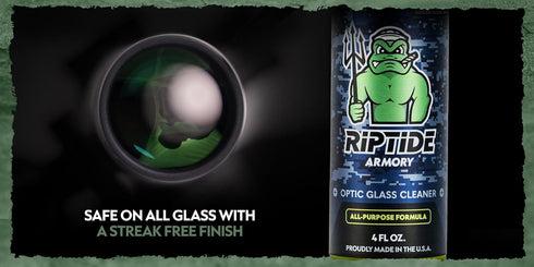 (4oz) Riptide Armory Optic Glass Cleaner - Ultimate Solution for Pristine Optic Care - Unmatched Detailing Precision