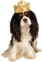 Rubie's Gold Tiara with Pink Stones, Pet Costume Accessory, Small/Medium