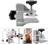 Health Gear Pet Grooming Table Clip - Adjustable Aluminum Arms Clamp for Professional and Home Use (Grey)