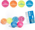 Best Pet Supplies 4-Pack Squeaky Tennis Toys for Dogs, Heavy-Duty Interactive Fetching Pet Toys, Durable - Small