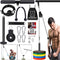 Weight Cable Pulley System Gym Equipment - Professional Home Gym Fitness LAT for Triceps Pull Down Biceps Curl