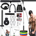 Weight Cable Pulley System Gym Equipment - Professional Home Gym Fitness LAT for Triceps Pull Down Biceps Curl