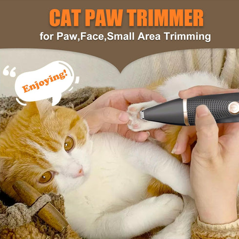 Trimmer, 3 1 Trimmer Trimmer Cat Grooming Clippers Kit with Paw in Electric Pet Hair Supplies for Thick Matted Hair