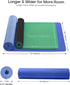 Heathyoga Eco Friendly Non Slip Yoga Mat - Body Alignment System, SGS Certified TPE Material, 72"x 26"