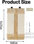 2 Pack Corner Cat Scratcher Natural Sisal Wall Mounted Scratching Boards Kitty Scratch Pads for Indoor Cats Resistant Furniture Protector for Door Couch Sofa